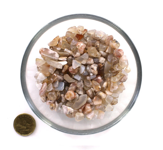 Agate Flower 7-9mm - Chips