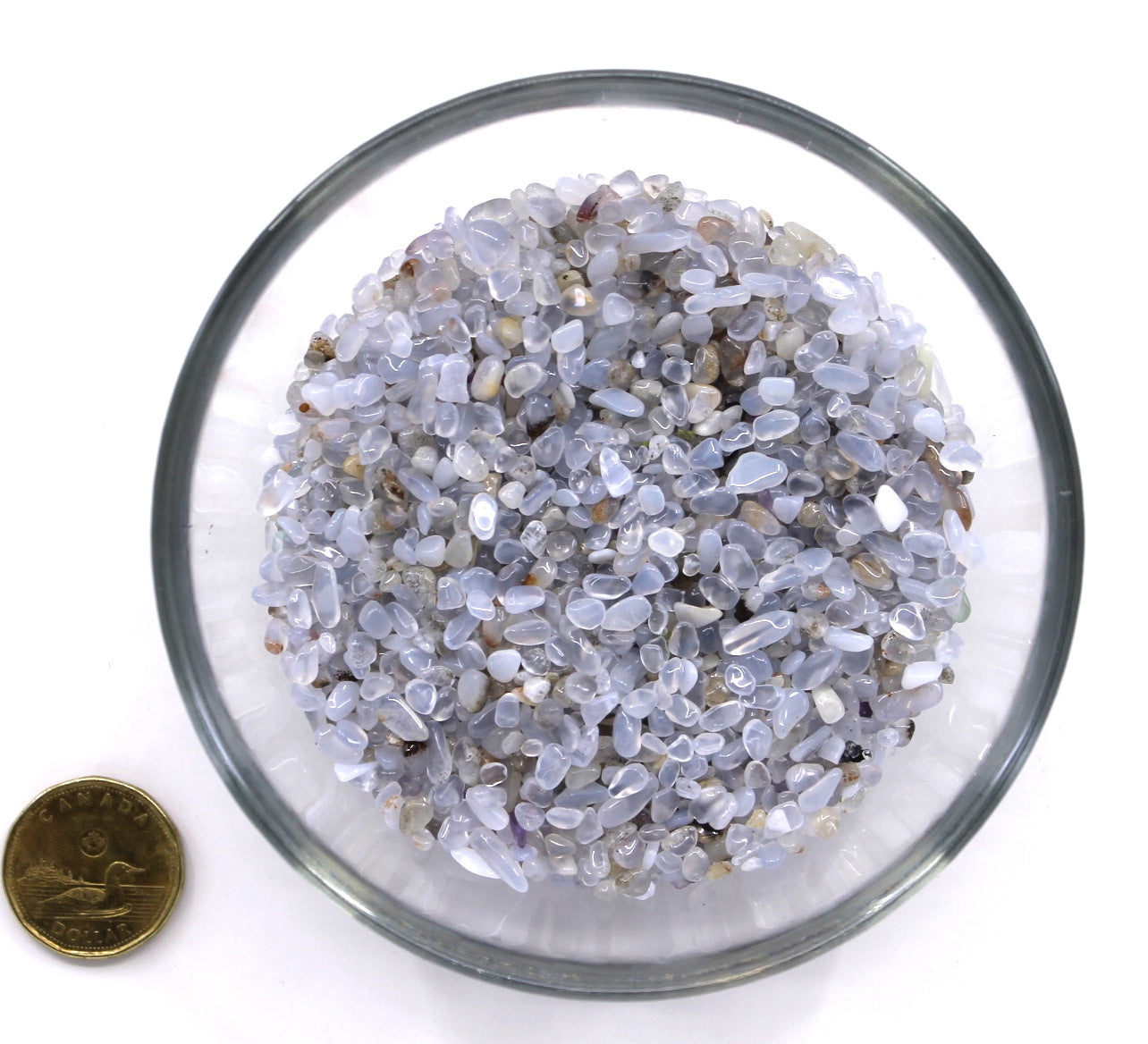 Chalcedony Blue 5-7mm - Chips