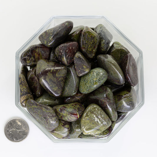 Jasper Dragon Blood Large - Tumbled