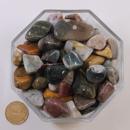 Jasper Ocean Large - Tumbled