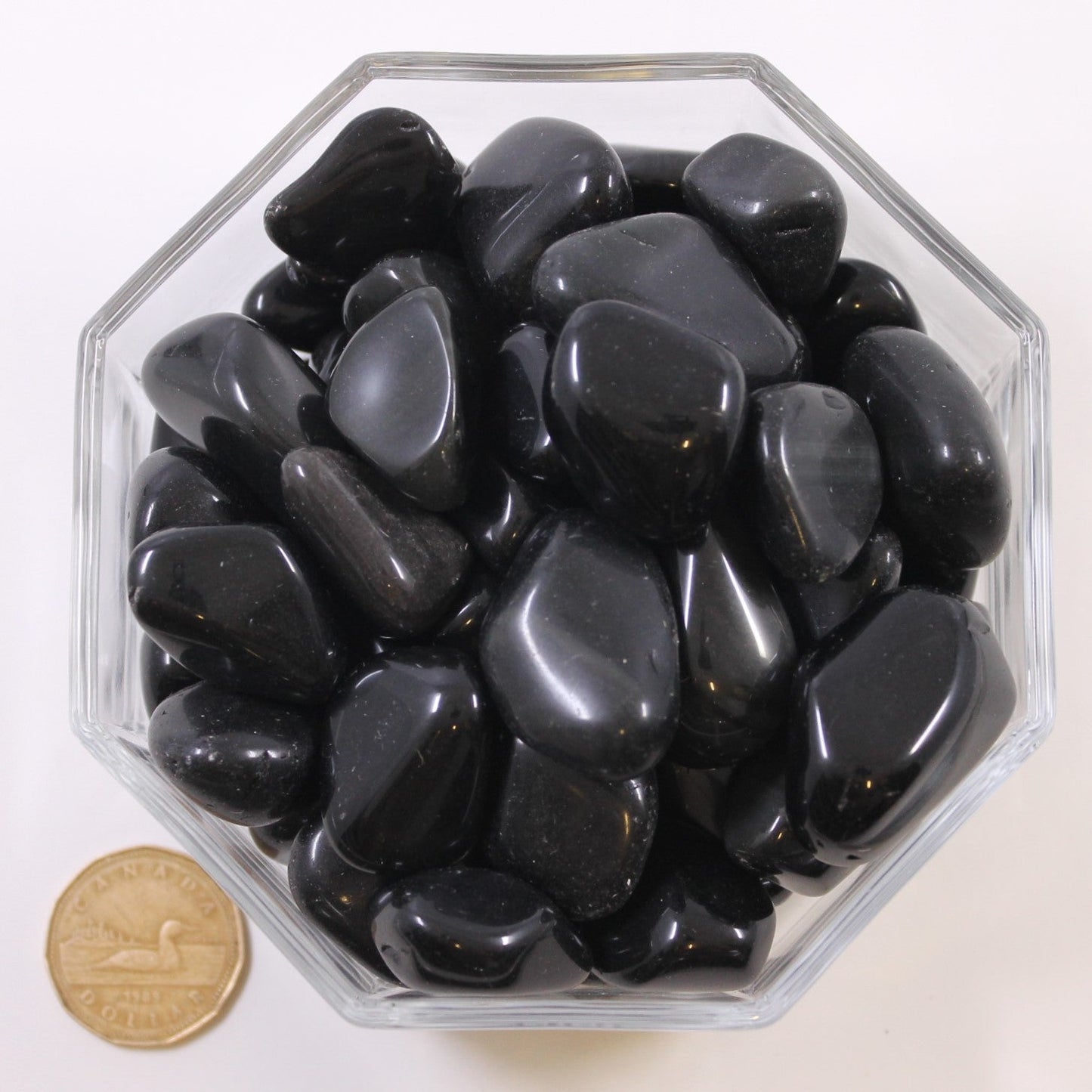 Obsidian Rainbow Large - Tumble